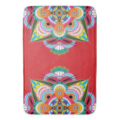 Tapis De Bain Tiger Dragon Mandala Bath Mat (devant Vertical)