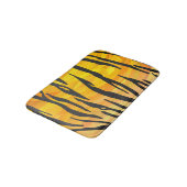Tapis De Bain Tiger noir et orange (Angle)