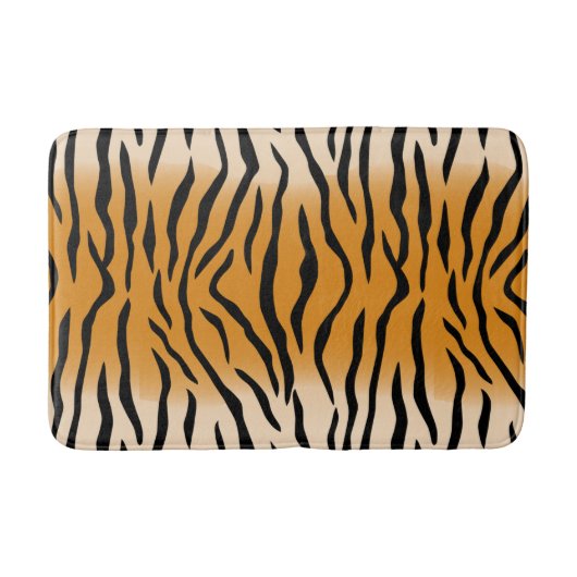 Tapis De Bain Tiger Stripes Motif Bain Mat (Devant)