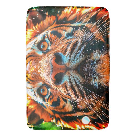 Tapis De Bain Tigre (devant Vertical)