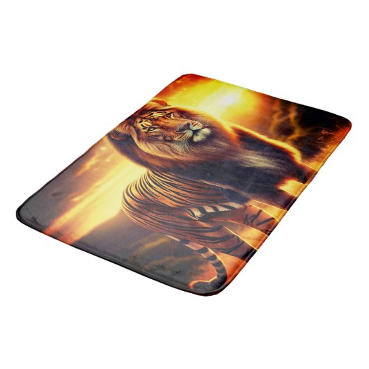 Tapis De Bain Tigre (Angle)