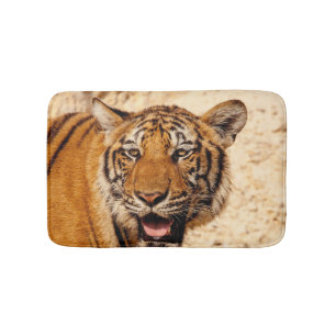 Tapis De Bain Tigre animal sauvage personnalisé