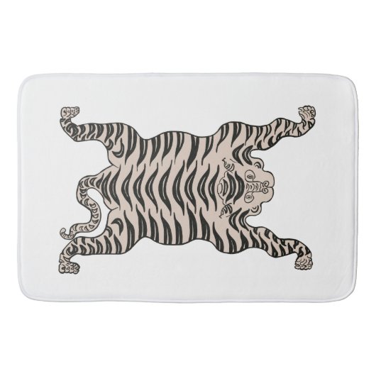 Tapis De Bain Tigre blanc (Devant)