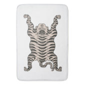 Tapis De Bain Tigre blanc (devant Vertical)