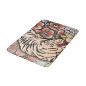 Tapis De Bain Tigre blanc (Angle)