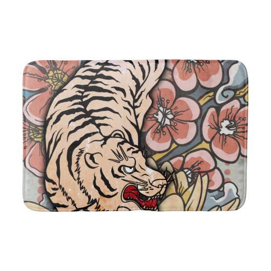 Tapis De Bain Tigre blanc (Devant)