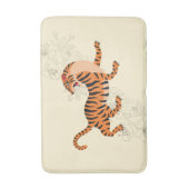 Tapis De Bain Tigre En Fleur De Cerisier (Devant (Vertical))