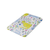 Tapis De Bain Tigre infantile et Motif arc-en-ciel (Angle)