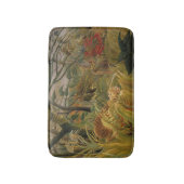 Tapis De Bain Tigre surpris dans une tempête tropicale (Devant (Vertical))