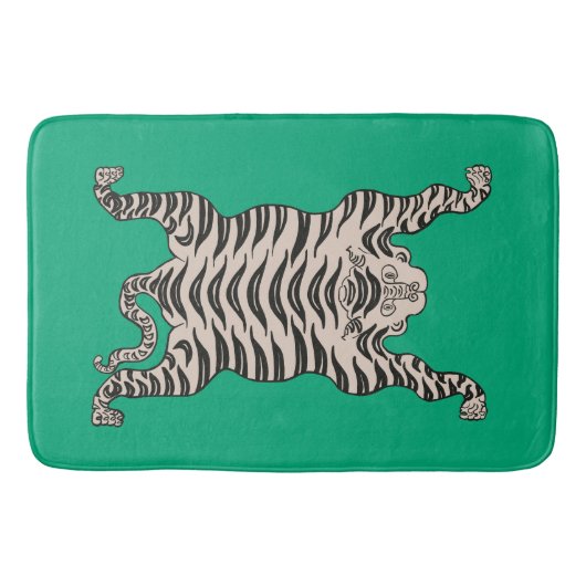 Tapis De Bain Tigre vert (Devant)