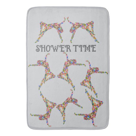 TAPIS DE BAIN TIME DE DOUCHE BAIN MAT (devant Vertical)