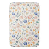 Tapis De Bain Timeless Watercolor Pastel Bunny Flowers Eggs (devant Vertical)