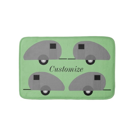 Tapis De Bain Tiny Teardrop Trailers Thunder_Cove (Devant)
