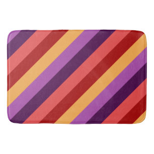 Tapis De Bain Tirage de violet rouge cerise Grosse couche de cha