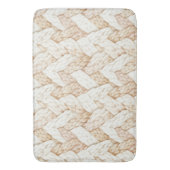 Tapis De Bain Tissages Blanc Crème (devant Vertical)