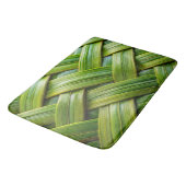 Tapis De Bain Tissu de bambou vert frais (Angle)