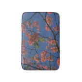Tapis De Bain Tissu floral, bleu (Devant (Vertical))