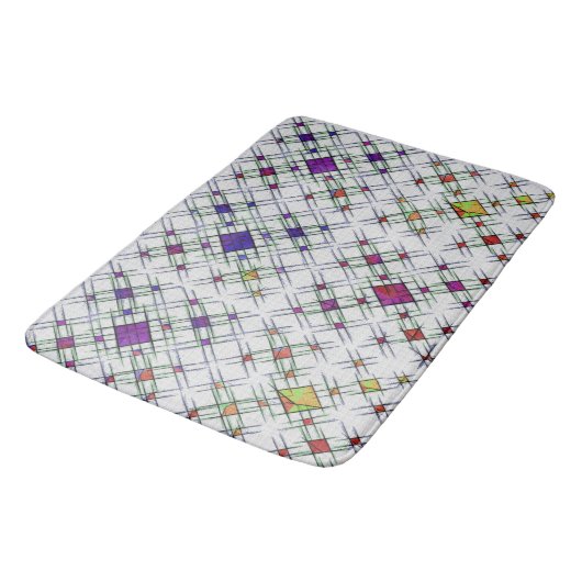 Tapis De Bain Tissu quantique (Angle)