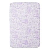 Tapis De Bain Toile de lavande (devant Vertical)