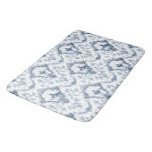 Tapis De Bain Toile florale gravée avec moulin à vent et bateaux (Angle)