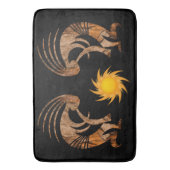 Tapis De Bain Toile Kokopellis Sud-Ouest (devant Vertical)