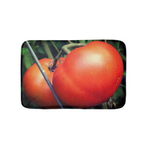 Tapis De Bain Tomates Rouge Ripe Garden Sur La Vigne