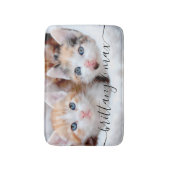 Tapis De Bain Ton mignon chatons pour animaux photo (Devant (Vertical))