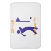 Tapis De Bain Tonnerre de Golfer (devant Vertical)