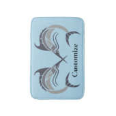 Tapis De Bain Tonnerre de poisson-épée (Devant (Vertical))