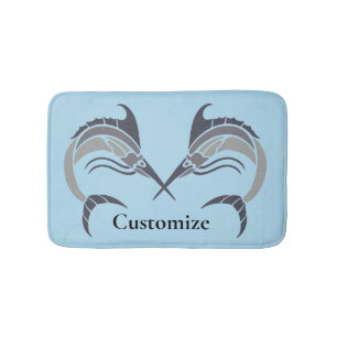 Tapis De Bain Tonnerre de poisson-épée