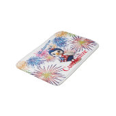 Tapis De Bain Tonnerre de poussin américain (Angle)