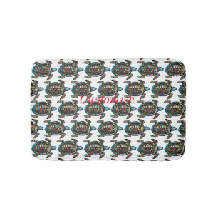 Tapis De Bain Tonnerre de tortue de mer