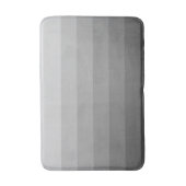 Tapis De Bain Tons Gris Ombre Gradient (Devant (Vertical))