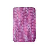 Tapis De Bain Tons pourpres Tissus tricotés Texture (Devant (Vertical))