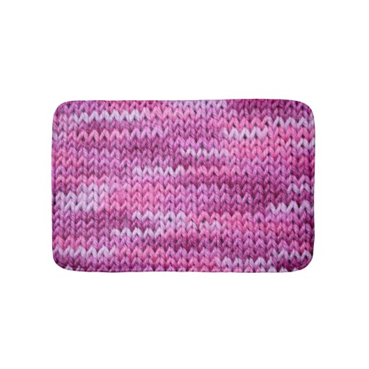 Tapis De Bain Tons pourpres Tissus tricotés Texture (Devant)