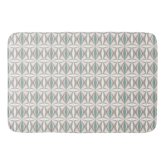 Tapis De Bain Tons verts et neutres (Devant)