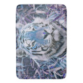 Tapis De Bain Toony Tiger bleu (devant Vertical)