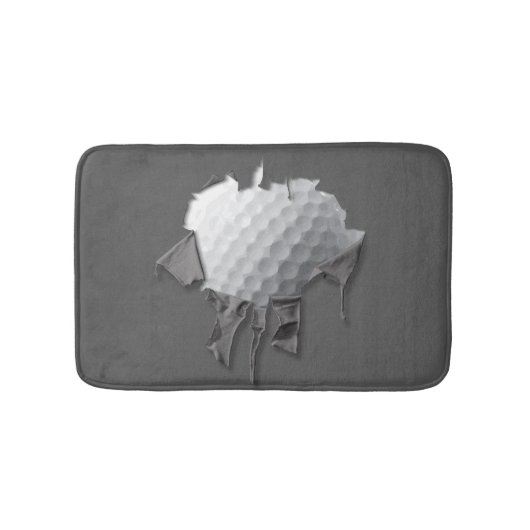 Tapis De Bain Torn Golf Ball Salle de bain Mat (Devant)