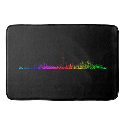 Tapis De Bain Toronto Rainbow (Devant)