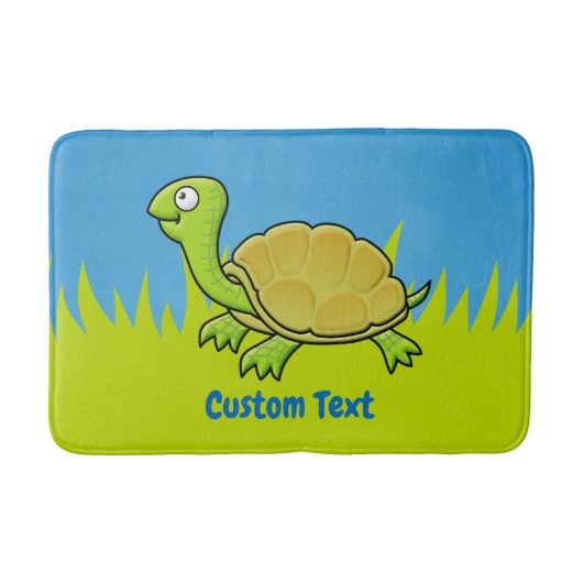 Tapis De Bain Tortue caricaturale (Devant)
