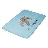 Tapis De Bain Tortue de mer Gold Dream (Angle)