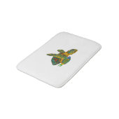 Tapis De Bain Tortue de mer noire Opal (Angle)