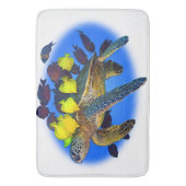 TAPIS DE BAIN TORTUE DE MER PAR EKLEKTIX (devant Vertical)