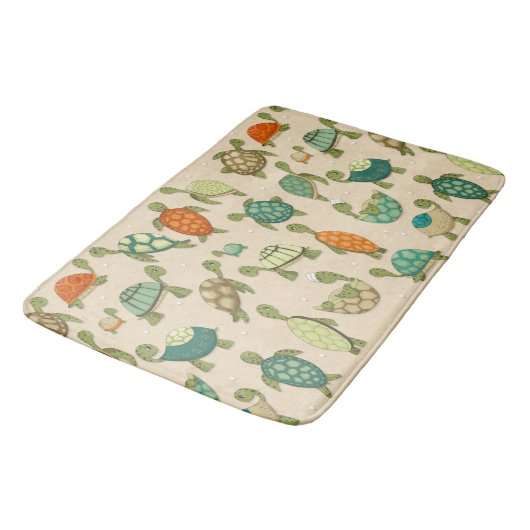 Tapis De Bain Tortues de plage (Angle)