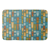Tapis De Bain Totems Tiki Rétro (Devant)