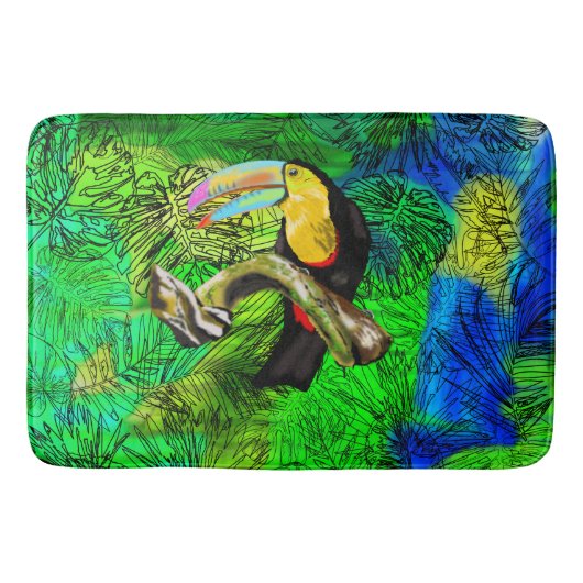 Tapis De Bain Toucan (Devant)