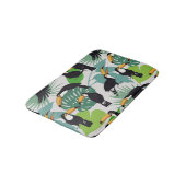 Tapis De Bain Toucan Bird : Palm Feuille Motif (Angle)