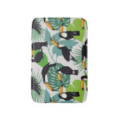 Tapis De Bain Toucan Bird : Palm Feuille Motif (Devant (Vertical))