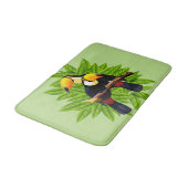 Tapis De Bain Toucan Duo Green (Angle)