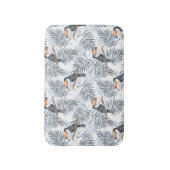 Tapis De Bain Toucan gris (Devant (Vertical))